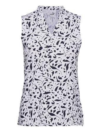 W Cloudspun Chelsea Sl Polo Blue PUMA Golf