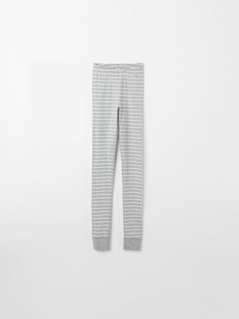 Polarn O. Pyret - Striped trousers for adult - XL - Childrenswear - grey