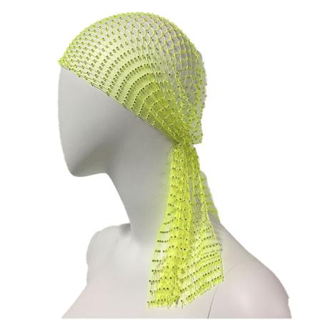 Rhinestone Mesh -pääpanta, kimalteleva kristallihiuspanta, joustava, musta