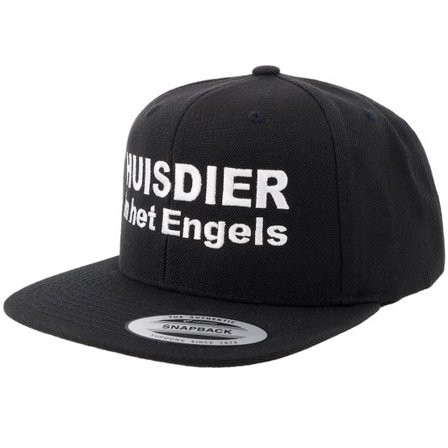 Iconic - Svart snapback Keps - Huisdier In Het Engels Black/Black Snapback @ Hatstore