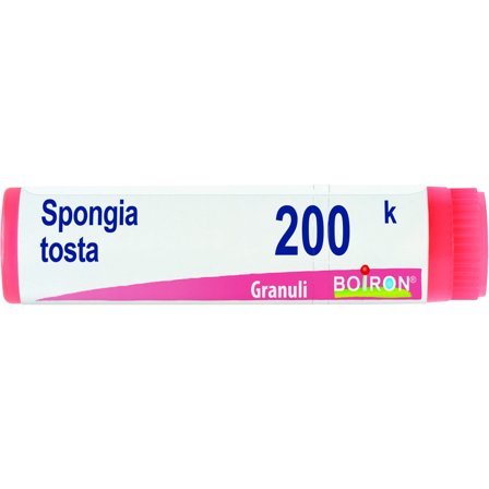 Boiron Spongia Tosta Globuli 200K Dose 1g