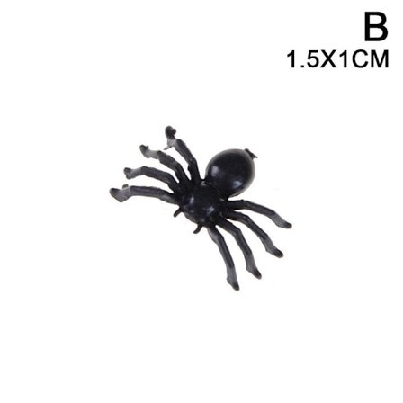 Flexibel plastsimulering spindlar Toy Joke Scream AU Halloween