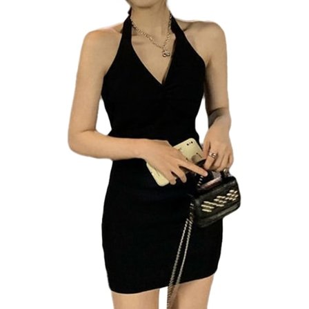 IC Kvinners Sexy Elegante Bodycon Minikjole Club Party Cocktail S