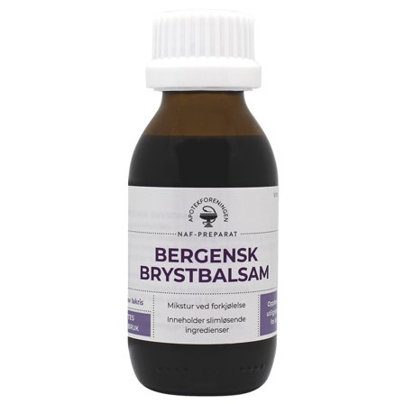 NAF Bergensk brystbalsam NAF mikstur, 100 ml