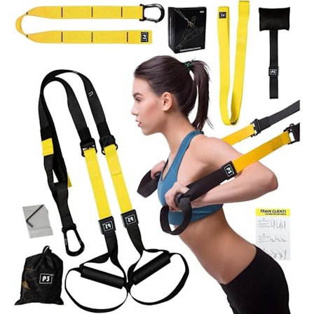 All-in-one Suspension Trainer - Kotikuntosalijärjestelmä kokeneelle kuntosaliharrastajalle, sisältää pääsyn Trx Training Clubiin