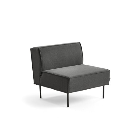 Armsessel COPENHAGEN PLUS, Textilbezug anthrazit