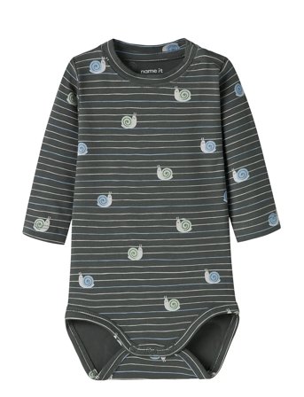 name it Nbmvroels Ls Body Box - Grey - 80