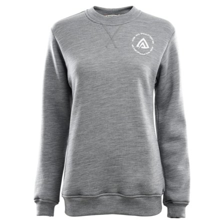 Aclima FleeceWool Crewneck Woman Women long-sleeved sweaters Grey S