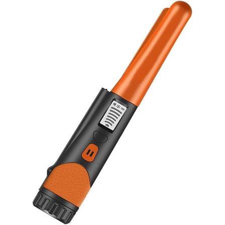 Håndholdt metalldetektor, vanntett høysensitiv metalldetektor med LCD-skjerm, 360° skanning, allmetallfinner for lokalisering av gullmynter, sølv og 