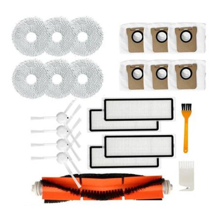 Reservedeler for støvsugerobot - Hovedbørste for Bot L10s Ultra B101cn S10 Pro - Støvsugerpose