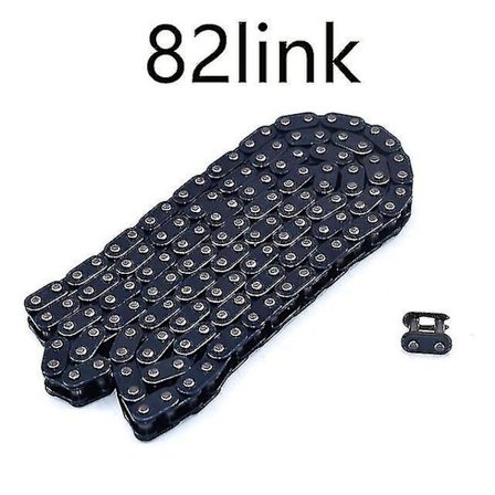 T8f Kjede med Ekstra Masterlenke for Mini Dirt Bike Quad ATV 47cc 49cc Minimoto Pocket Bikes 82 88 116 126 136 166 Lenker (FMY)