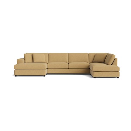 Oasis U-sofa, venstrevendt - Puente Gul - 360x213x79 - Sofa, u-sofa