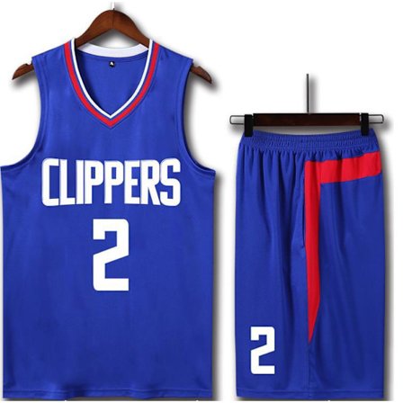 Los Angeles Clippers Leonard 2 Basketball Jersey T-shirt Sæt