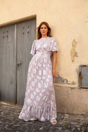 MISSMAYA - Heena Dress Lavender Luxe - M