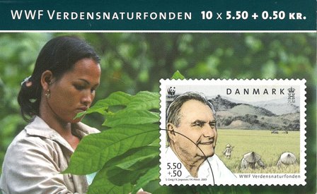 Danmark - Prins Henrik - Postfrisk frimærkehæfte