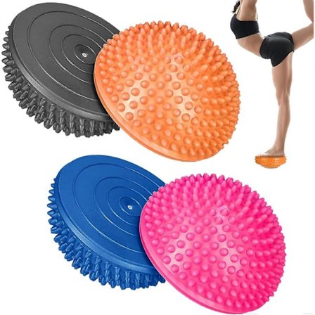 4 balance pindsvin, fitness yoga bold, balance træningsbold, stabilitets træningsudstyr