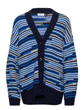 V Cardigan Strikkegenser Cardigan Multi/mønstret Closed