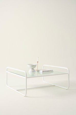 Jotex - Sofabord 100x100 Cm Matt hvit hvit - DOMINGO - Kjøp Sofabord hos Jotex