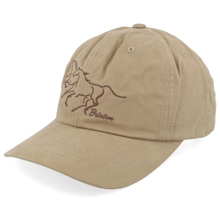 Brixton - Béžová unconstructed Kšiltovka - Cardova Mp Sand Dad Cap @ Hatstore