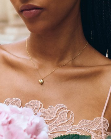 Edblad Amorina Necklace S Gylden Smykker Pige - Kids Brand Store