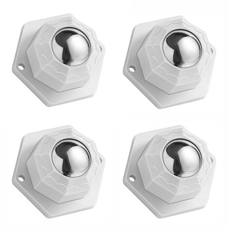 4 Stk Mini-trinsehjul Universalhjul Sticky Swivel Pulley
