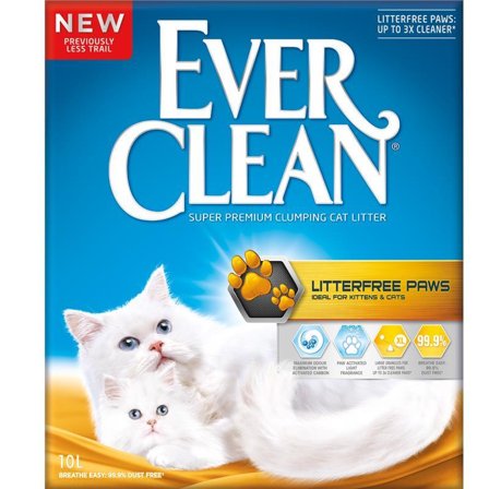 Ever Clean Kattesand Litter Free Paws, 10L