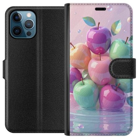 Kompatibelt Plånboksfodral till Apple Apple iPhone 12 Pro Max Magiska Äpplen