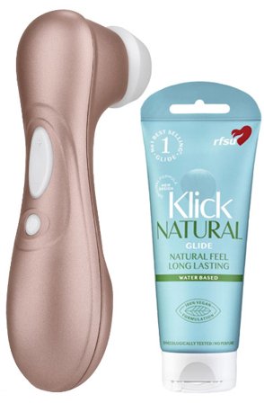 Satisfyer Pro 2 + RFSU Klick 100ml