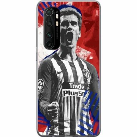 Xiaomi Mi Note 10 Lite Genomskinligt Skal Antoine Griezmann