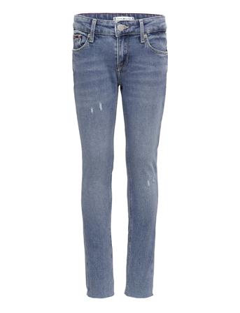 Nora Lt Blue Jeans Slim Jeans Blå Tommy Hilfiger