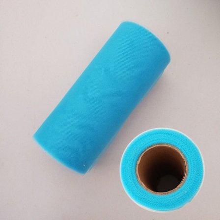 Organza Roll Tylli LAKE BLUE