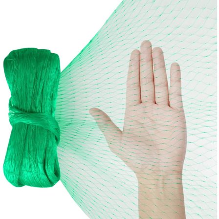 Have Net, Vil Beskytte - 4M x 12M Have Net til Grøntsagsplaster Fintmasket PE Spalier Have Net Beskyttelse til Planter Frugter Grøntsager Blomster(