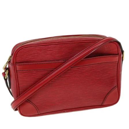 Louis Vuitton Vintage, Pre-owned Leather louis-vuitton-bags Rood, Dames, Maat:ONE Size