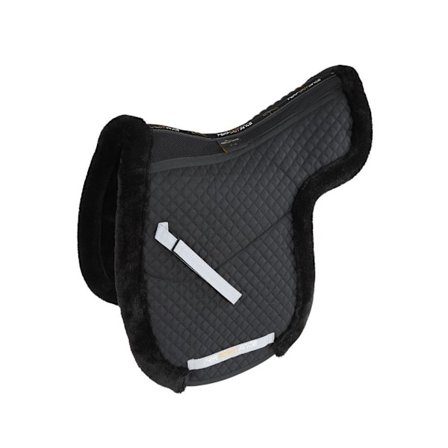 Prestandafodrad hästnumnah 17 tum - 18 tum Svart