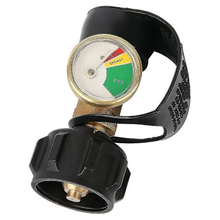 Propan Tank Måler Niveauindikator, Lækagedetektor, Gas Trykmåler Til Campingvogn, Med Type 1 Forbindelse