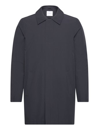 Technical Coat - Navy Tynn Kåpe Marineblå S.T. VALENTIN*Betinget Tilbud