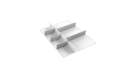 Treston 87231249 Avdeler skuff 150 og 250, Garasjeinnredning & oppbevaring