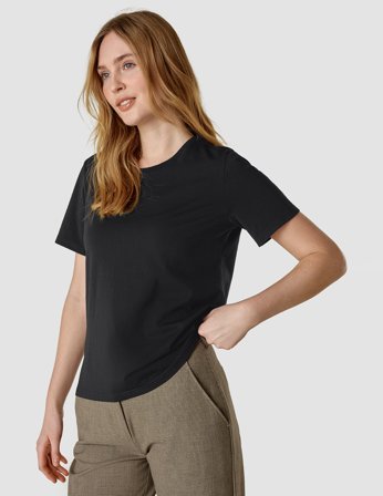 Shaping New Tomorrow - Female - Supima Autograph T-shirt - Black - Size XS