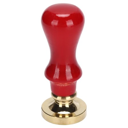 Mini Vokssegl Stempel Vintage Kuvert Invitation Kort Rødt Håndtag Håndværksforsyning