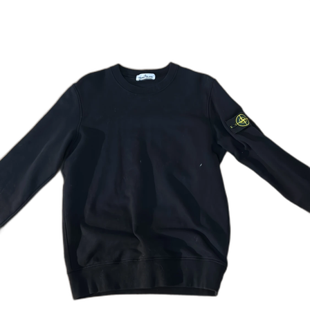 Svart sweatshirt från Stone Island