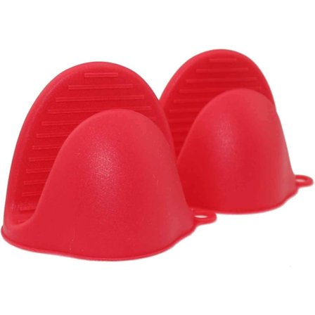 Silikonugnsvantar för omedelbar användning i grytan eller köket som gryta