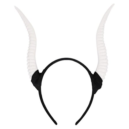 Hius Scrunchies Naisten Hiuseläinsarven Pääpanta Lammassarven Hiussanka Pässipääpanta Halloween Hiussanka Halloween Pääpanta