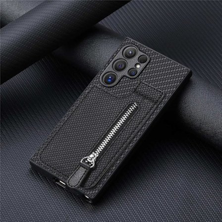 Etui til Samsung S24PLUS svart lommebok