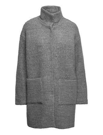 Coat Nova Solid Grey Lindex