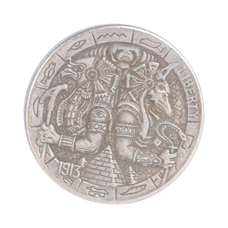 1913 Antik Koppar Silver Dollar Vintage Minnesvärd Samlarkollektion Mynt