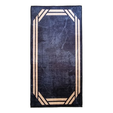 REBELLE olohuoneen matto, musta Mitat - 160x230