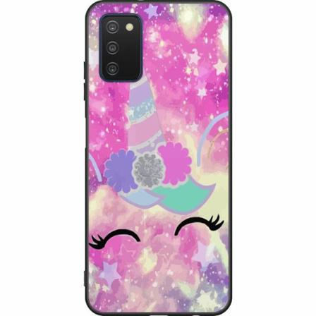 Samsung Galaxy A03s Svart Skal Unicorn Enhörning