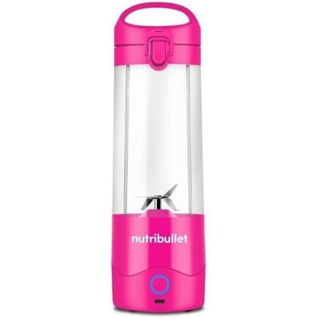 Blender portabel - NutriBullet - NBP003BP - 70W - 0.475L - Rosa - 1 flaska inkluderad