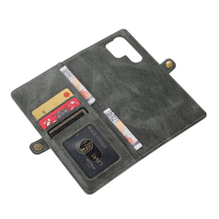 Samsung Galaxy S24 Ultra - Stilsäkert Smidigt 2 i 1 Plånboksfodral