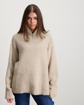 Sofie Schnoor PiloSY Knit Beige Pulls Fille - Kids Brand Store